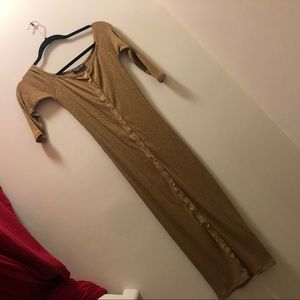 Sexy Button Down Fitted Midi Dress